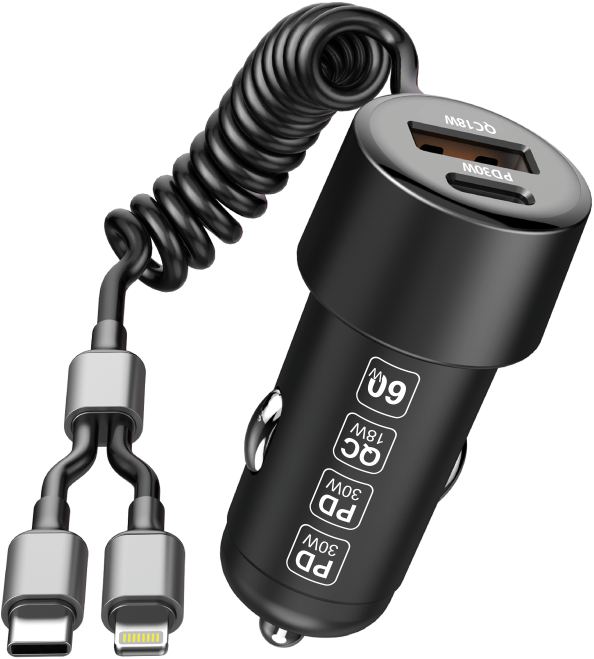 Fast Car Charger 60w