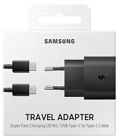 25W PD Adapter USB-C Samsung Complet