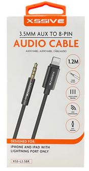 XSSIVE 3.5MM AUDIO JACK TO Lightning XSS-JACK-L